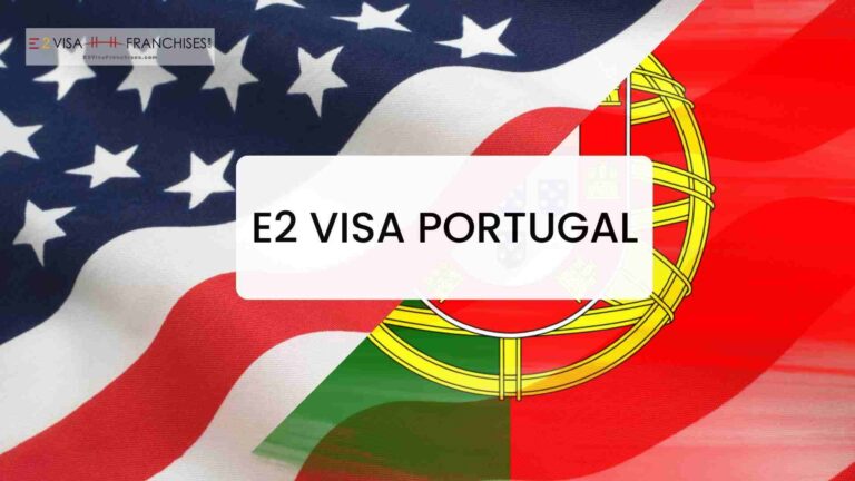 USA and E2 Visa Portugal Flags