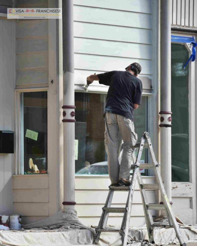 A real estate painting business in service to paint shops